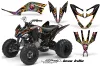 Yamaha Raptor 250 ATV Custom Graphic Kit - 2008-2014