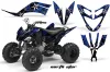 Yamaha Raptor 250 ATV Custom Graphic Kit - 2008-2014