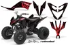 Yamaha Raptor 250 ATV Custom Graphic Kit - 2008-2014