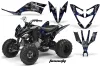 Yamaha Raptor 250 ATV Custom Graphic Kit - 2008-2014
