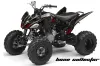 Yamaha Raptor 250 ATV Graphic Kit - 2008-2014 Bone Collector Black