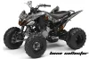 Yamaha Raptor 250 ATV Graphic Kit - 2008-2014 Bone Collector Silver