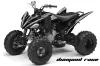 Yamaha Raptor 250 ATV Graphic Kit - 2008-2014 Diamond Race Silver
