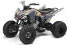 Yamaha Raptor 250 ATV Graphic Kit - 2008-2014 Ed Hardy - Love Kills Silver