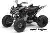 Yamaha Raptor 250 ATV Graphic Kit - 2008-2014 Mad Hatter Black