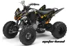 Yamaha Raptor 250 ATV Graphic Kit - 2008-2014 Motorhead Black