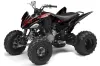 Yamaha Raptor 250 ATV Graphic Kit - 2008-2014 Silver Star - Reloaded Red