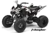 Yamaha Raptor 250 ATV Graphic Kit - 2008-2014 T Bomber Black