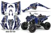 Yamaha Raptor 350 ATV Custom Graphic Kit - 2004-2014