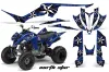 Yamaha Raptor 350 ATV Custom Graphic Kit - 2004-2014