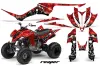 Yamaha Raptor 350 ATV Custom Graphic Kit - 2004-2014