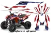 Yamaha Raptor 350 ATV Custom Graphic Kit - 2004-2014