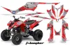 Yamaha Raptor 350 ATV Custom Graphic Kit - 2004-2014