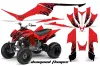 Yamaha Raptor 350 ATV Custom Graphic Kit - 2004-2014