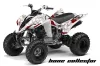 Yamaha Raptor 350 ATV Graphic Kit - 2004-2014 Bone Collector White