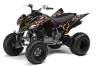 Yamaha Raptor 350 ATV Graphic Kit - 2004-2014 Ed Hardy - Love Kills Black