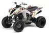 Yamaha Raptor 350 ATV Graphic Kit - 2004-2014 Ed Hardy - Love Kills White