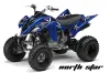 Yamaha Raptor 350 ATV Graphic Kit - 2004-2014 Northstar Blue
