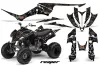 Yamaha Raptor 350 ATV Graphic Kit - 2004-2014 Reaper Black