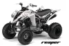Yamaha Raptor 350 ATV Graphic Kit - 2004-2014 Reaper White
