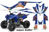 Yamaha Raptor 350 ATV Graphic Kit - 2004-2014 Vegas Baller Blue