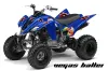 Yamaha Raptor 350 ATV Graphic Kit - 2004-2014 Vegas Baller Blue