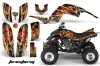 Yamaha Raptor 660 ATV Custom Graphic Kit - 2001-2005