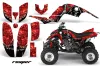 Yamaha Raptor 660 ATV Custom Graphic Kit - 2001-2005