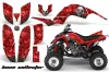 Yamaha Raptor 660 ATV Custom Graphic Kit - 2001-2005