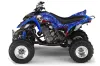 Yamaha Raptor 660 ATV Graphic Kit - 2001-2005 Bone Collector Blue
