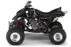 Yamaha Raptor 660 ATV Graphic Kit - 2001-2005 Reaper Black