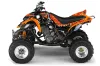 Yamaha Raptor 660 ATV Graphic Kit - 2001-2005 Reaper Orange