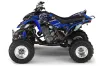 Yamaha Raptor 660 ATV Graphic Kit - 2001-2005 Toxicity Blue