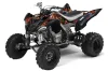 Yamaha Raptor 700 ATV Graphic Kit - 2006-2012 Ed Hardy - Pirates Red