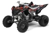 Yamaha Raptor 700 ATV Graphic Kit - 2006-2012 Mad Hatter Red
