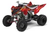 Yamaha Raptor 700 ATV Graphic Kit - 2006-2012 Motorhead Red