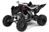 Yamaha Raptor 700 ATV Graphic Kit - 2006-2012 Silver Star - Reloaded Red
