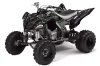 Yamaha Raptor 700 ATV Graphic Kit - 2006-2012 Silver Star - Silverhaze Green