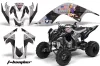 Yamaha Raptor 700 ATV Graphic Kit - 2006-2012 T Bomber Black