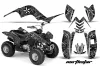 Yamaha Raptor 80 ATV Graphic Kit - 2003-2016 North Star Black