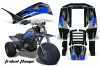 Yamaha Shaft DX 225 - 3 Wheeler ATV Custom Graphic Kit - 1983-1985