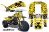 Yamaha Shaft DX 225 - 3 Wheeler ATV Custom Graphic Kit - 1983-1985