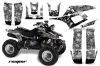 Yamaha Warrior 350 ATV Custom Graphic Kit - All Years