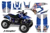 Yamaha Warrior 350 ATV Custom Graphic Kit - All Years