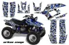Yamaha Warrior 350 ATV Custom Graphic Kit - All Years