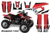 Yamaha Warrior 350 ATV Custom Graphic Kit - All Years
