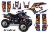 Yamaha Warrior 350 ATV Custom Graphic Kit - All Years
