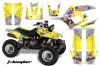 Yamaha Warrior 350 ATV Graphic Kit - All Years T Bomber Yellow