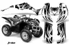 Yamaha Wolverine ATV Graphic Kit - 2006-2012 Tribe Black