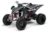 Yamaha YFZ 450 ATV Graphic Kit - 2004-2014 Mad Hatter Black